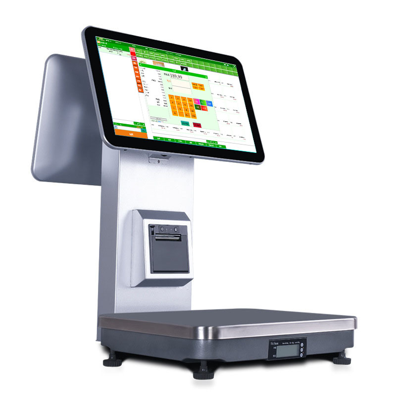 电子计价秤侧面