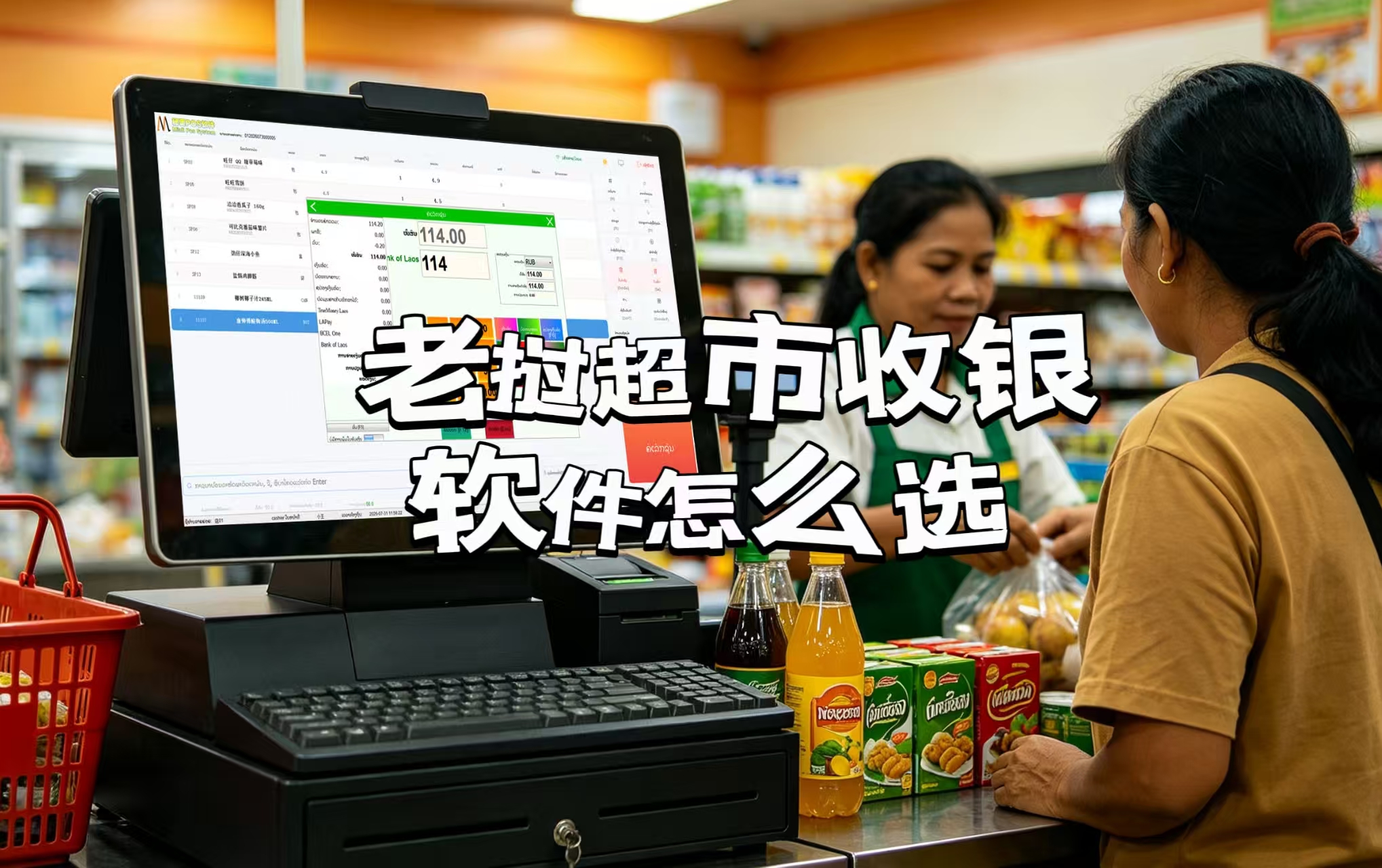 老挝超市收银软件怎么选？适配万象华商离线收银需求