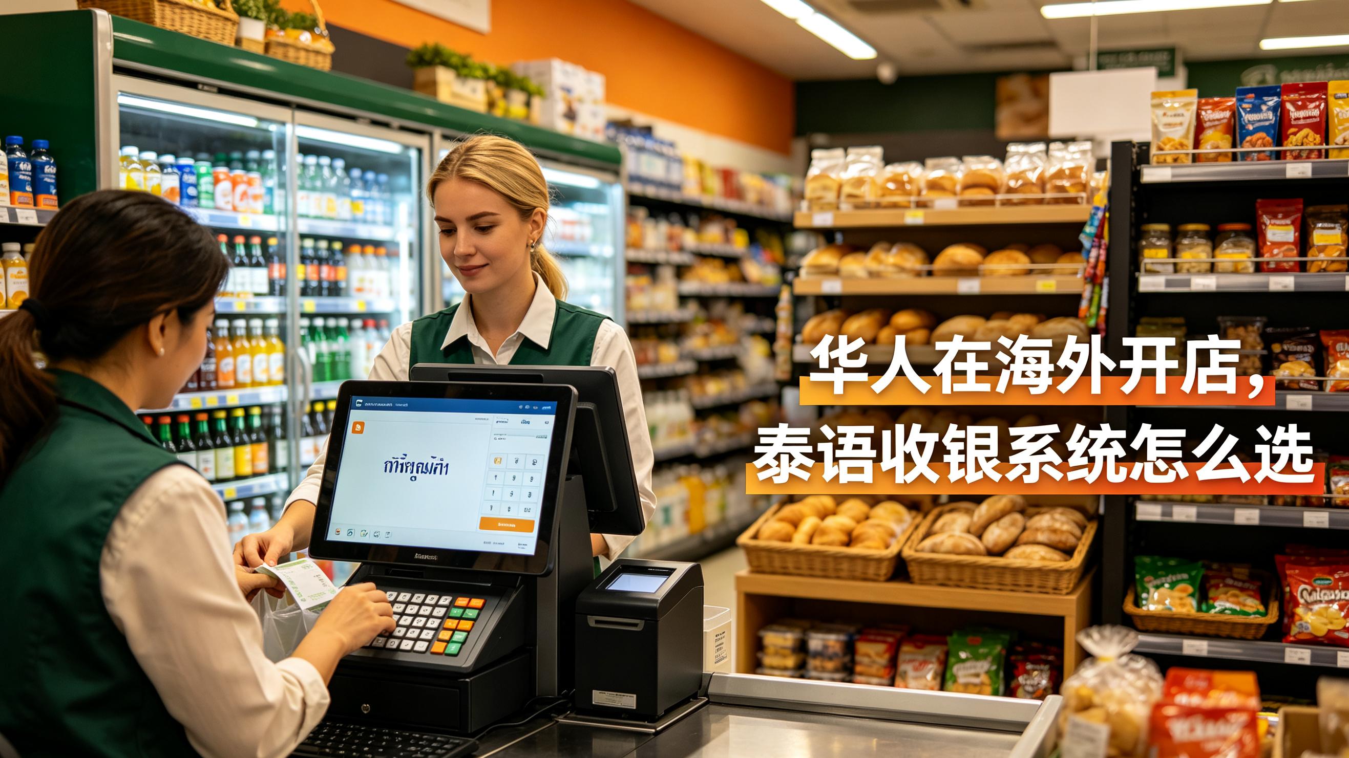 泰语收银系统|中文泰语双语 POS,适配泰国华人商超餐饮门店